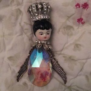 Porcelain Doll Necklace Charm